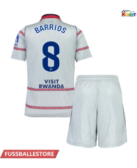 Günstige Atletico Madrid Pablo Barrios #8 3rd trikot Kinder 2026-27 Kurzarm (+ Kurze Hosen)